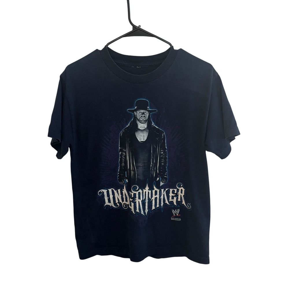 Early-2000s WWE Undertaker T-Shirt Youth‎ XL / Women's Small – Vintage Fan tee